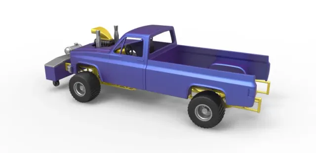 Diecast pulling truck 4wd Scale 1:25 — Фото 9 из 30