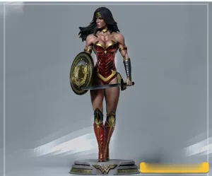 Amazon Princess 3D Print Model