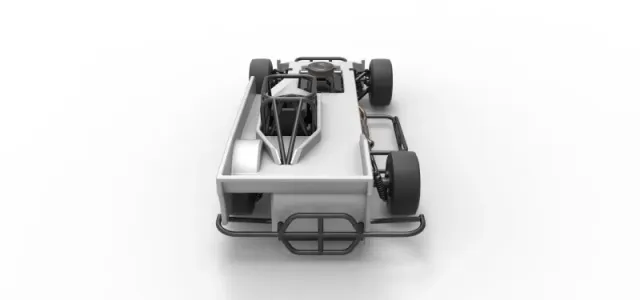 Small Block Supermodified race car Scale 1:25 — Image 17 of 31