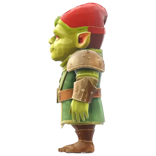 Fantasy Goblin Guard Character — Фото 6 из 10