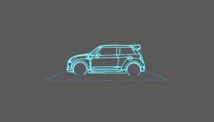 Mini Cooper - S GP Wall Art