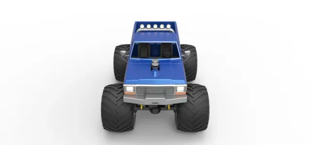 Diecast vintage Monster Truck Scale 1:25 — Фото 8 из 25