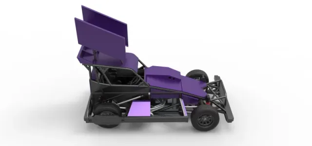 New Zealand Superstock car Version 4 Scale 1:25 — Фото 23 из 29
