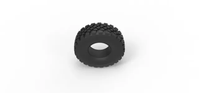 Diecast military truck tire 11 Scale 1:25 — Image 6 of 9