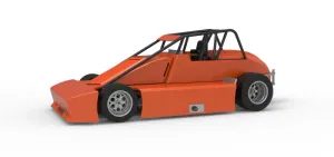 Experimental Pavement Silver Crown Car Scale 1:25