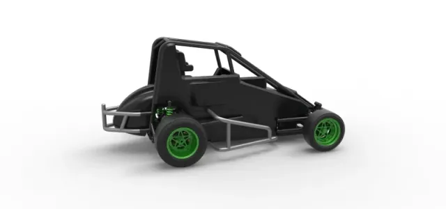 Pavement Midget car Scale 1:25 — Фото 20 из 31