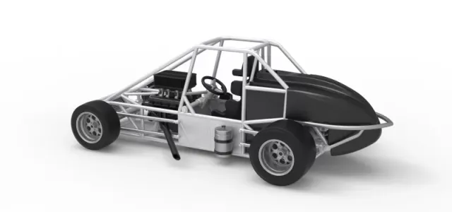 Experimental Pavement Silver Crown Car Base Version 3 Scale 1:25 — Фото 12 из 26
