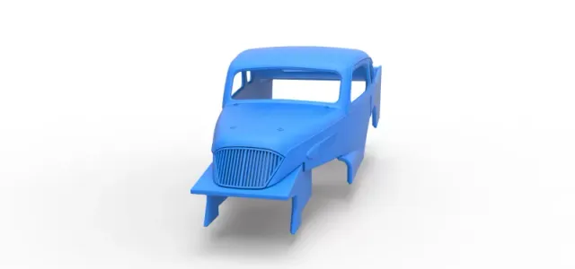 Shell of Vintage Dirt Modified stock car Scale 1:25 — Фото 4 из 21
