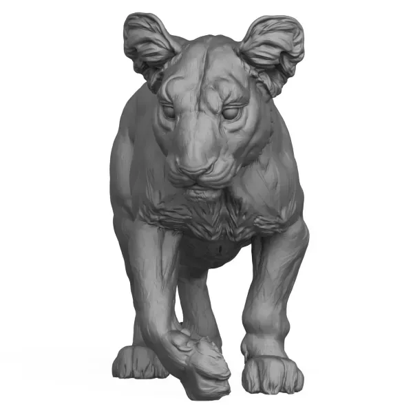 3D Printable Lion Cub — Фото 2 из 7
