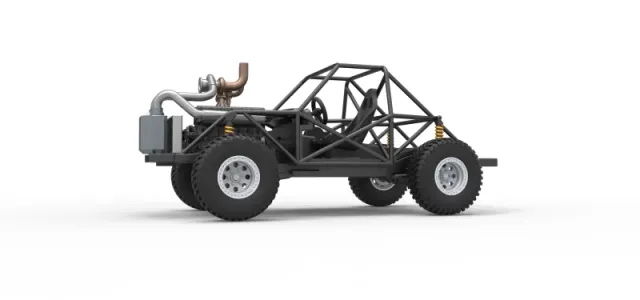 Uphill Sand Racing Dragster Base Scale 1:25 — Фото 2 из 29