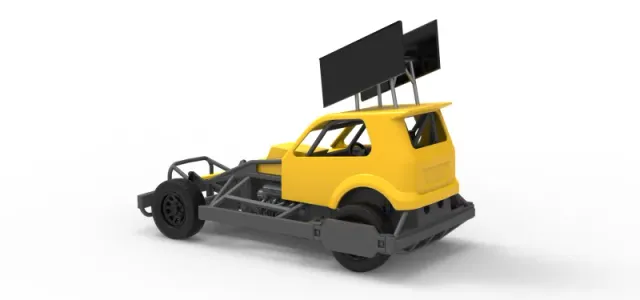 New Zealand Superstock car Version 5 Scale 1:25 — Фото 12 из 30