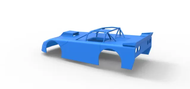 Shell of New Zealand Super Saloon race car Version 2 Scale 1:25 — Image 10 of 23