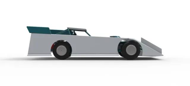 Wedge Dirt Late model Scale 1:25 — Фото 22 из 30