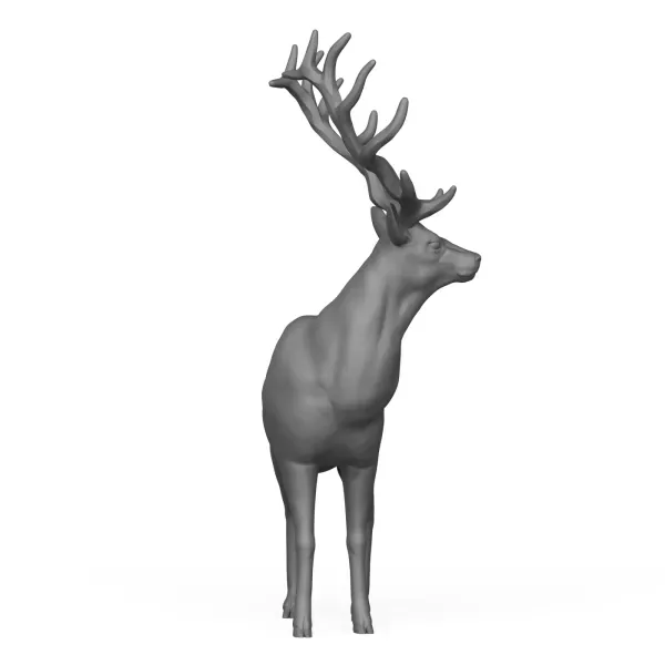 3D Printable Stag Deer Animal — Image 2 of 6