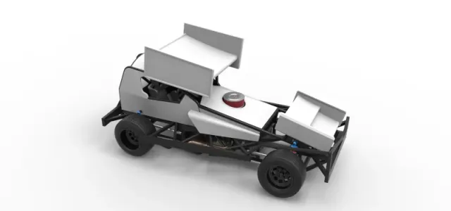 BriSCA Formula 1 Stock Car for Asphalt Scale 1:25 — Фото 24 из 31