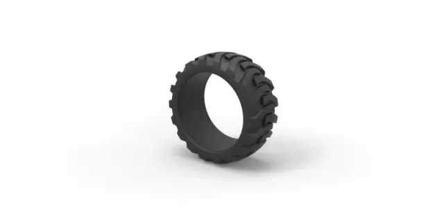 Diecast Demolition derby rear tire Scale 1:25 — Фото 7 из 9
