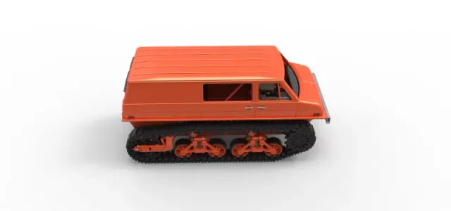 Vintage Monster tank Version 3 Scale 1:25 — Image 19 of 31