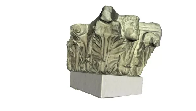 Ancient Column Capital — Image 3 of 6