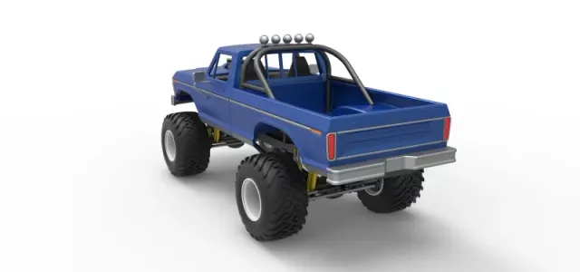 Diecast vintage Monster Truck Scale 1:25 — Фото 12 из 31