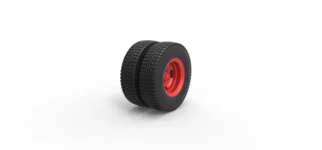 Rear wheel of Pickup Truck Scale 1:25 — Фото 2 из 12