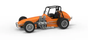 Vintage Pavement Sprint car Scale 1:25