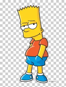Bart Simpson – Figura Fan Art 3D para Impresión