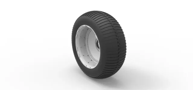 Diecast Wheel from vintage monster truck 1:25 — Фото 7 из 12