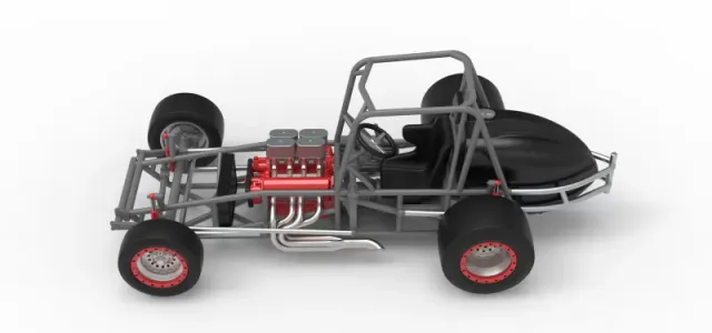 Vintage Pavement Silver Crown Car Base Scale 1:25 — Image 10 of 30