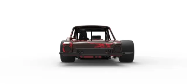 Vintage Asphalt Modified stock car V13 Scale 1:25 — Фото 16 из 30