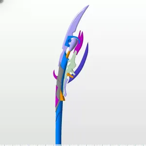 Loki Chitauri Scepter Staff 3D Printed Replica