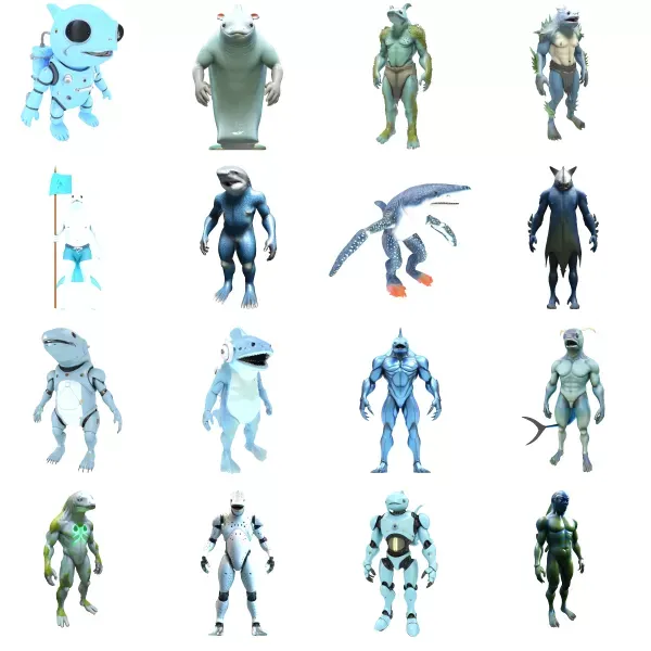 Aquatic Warriors & Sea Guardians Collection — Фото 2 из 22