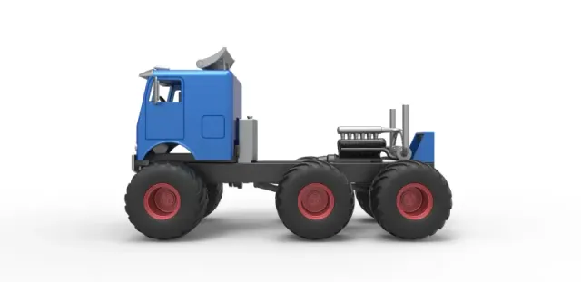 Diecast Monster truck 6x6 Scale 1:25 — Фото 6 из 31