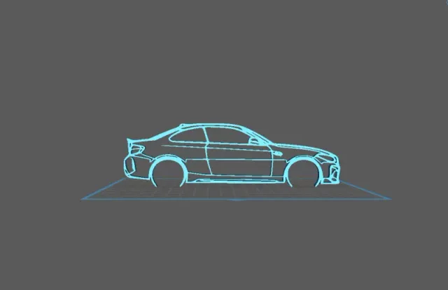 BMW - M2 F87 Wall Art — Фото 2 из 3