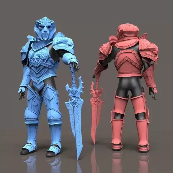 Anduin Wrynn Full Armour 3D Printed Replica — Фото 2 из 5