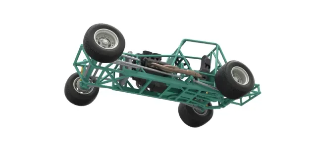 Vintage Northeast Dirt Modified stock car Base Scale 1:25 — Image 3 of 31