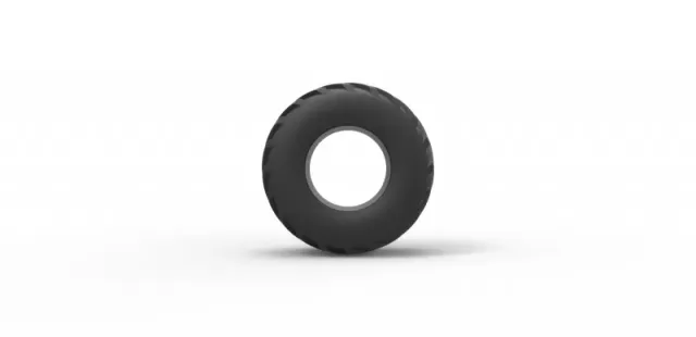 Diecast offroad tire 3 Scale 1 to 25 — Фото 5 из 8