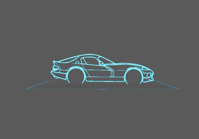 Dodge - Viper GTS Wall Art — Фото 2 из 3