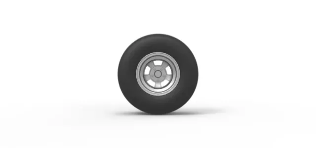 Rear wheel of vintage dragster Scale 1:25 — Фото 5 из 12