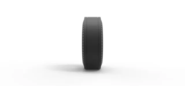 Diecast rear tire of vintage dragster Version 3 Scale 1:25 — Фото 4 из 8