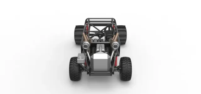 Uphill Sand Racing Dragster Base Version 3 Scale 1:25 — Фото 7 из 26