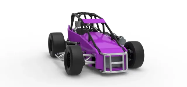 Three Quarter Midget Scale 1:25 — Фото 26 из 30