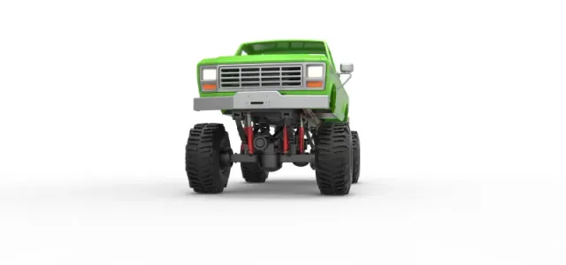 Wheel Standing Mega Truck Scale 1:25 — Image 6 of 25