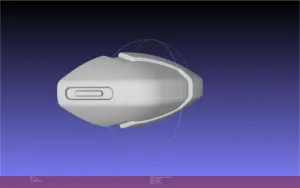 Evangelion Rebuild Rei Hairclip Printable Model