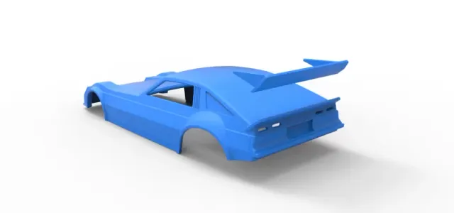 Shell of Vintage Funny Car Scale 1:25 — Фото 18 из 19