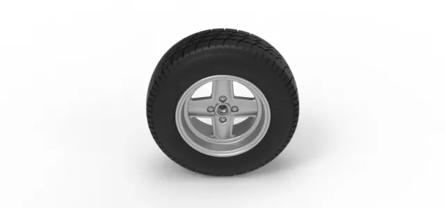 Rear wheel of BriSCA Formula 2 Stock Car Scale 1:25 — Фото 6 из 12