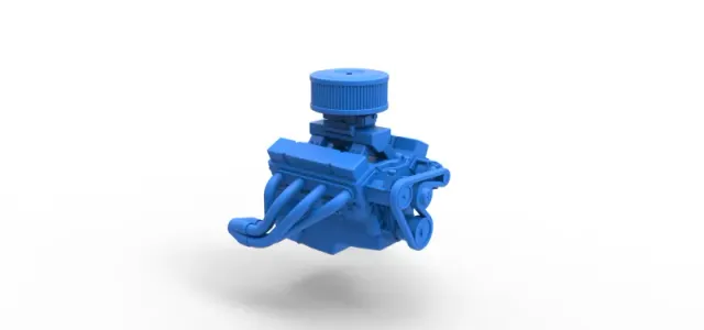 Engine of Australian Super Sedan Scale 1:25 — Image 14 of 18