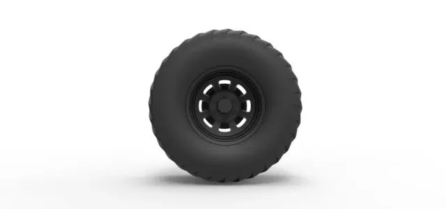 Diecast Wheel from Pulling truck — Фото 5 из 6