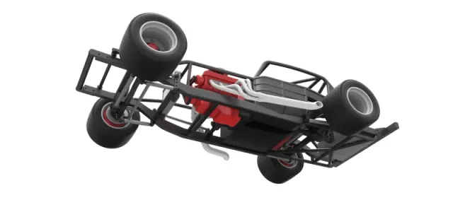 Vintage Asphalt Modified stock car Base V5 Scale 1:25 — Фото 3 из 27