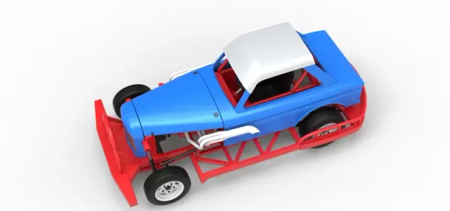 New Zealand Vintage Stock car Scale 1:25 — Фото 4 из 25