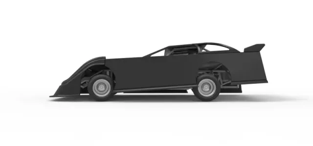 Super Dirt Late model for Pavement while turning Scale 1:25 — Фото 9 из 30